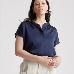 Quince Silk blouse